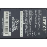 ADAPADOR AC LITEON / NUMERO DE PARTE PA-1320-01C-ROHS / 52447502404130 / INPUT: 100-127 VAC - 0.8A 50/60 HZ / OUTPUT 12 VDC 2.67 A / 524475-024/054	